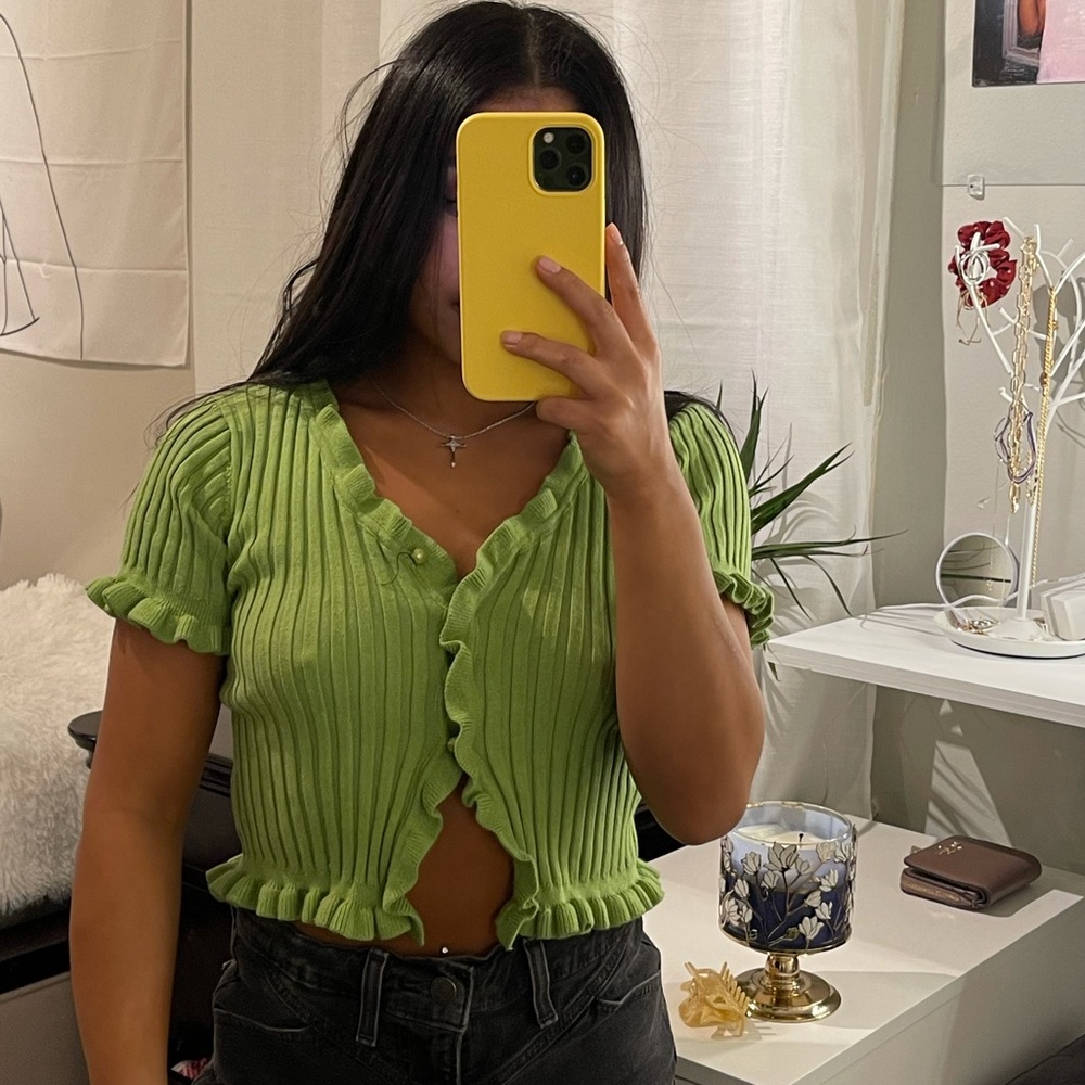 Cardigan shirt